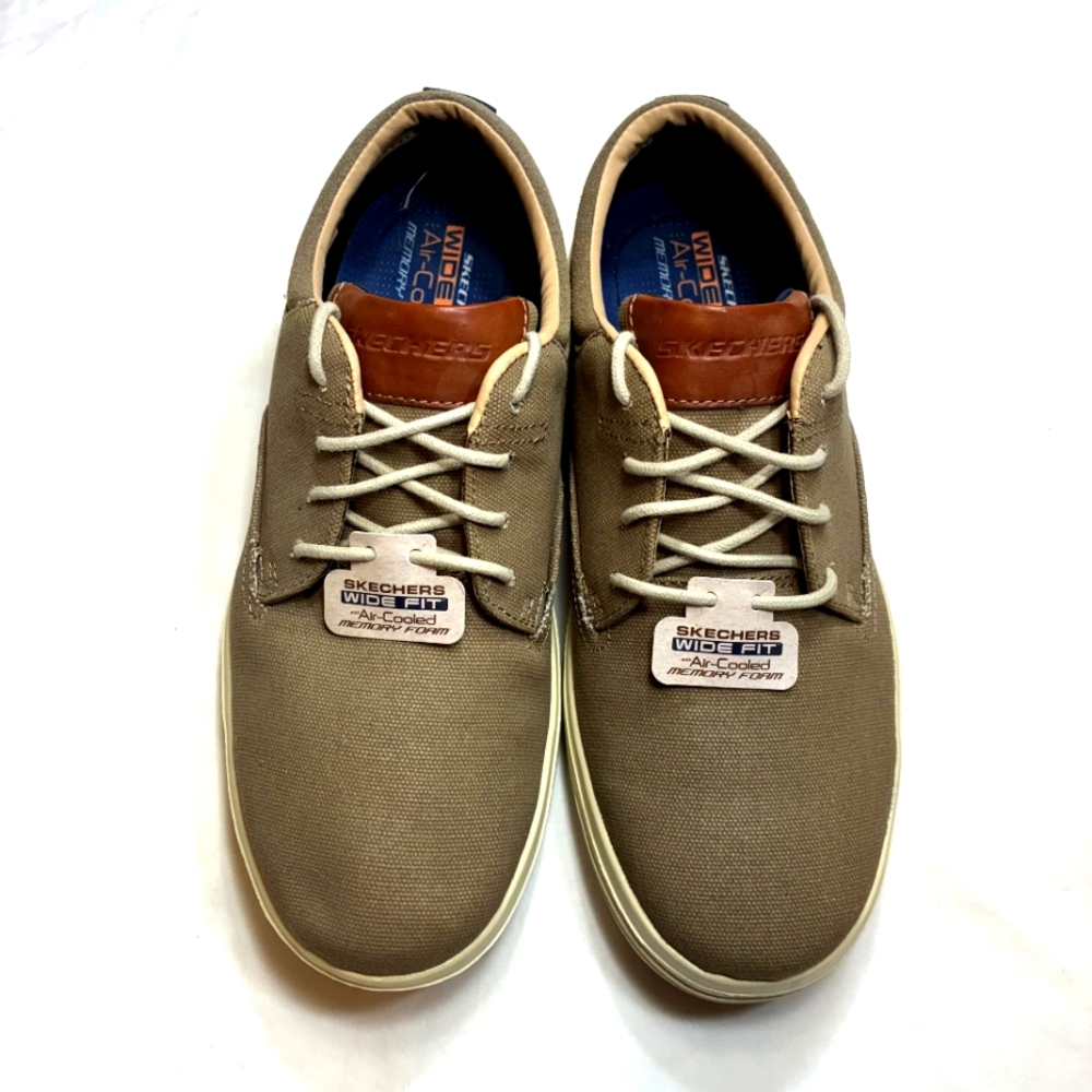Skechers Garza Romano Men's Beige Sneaker